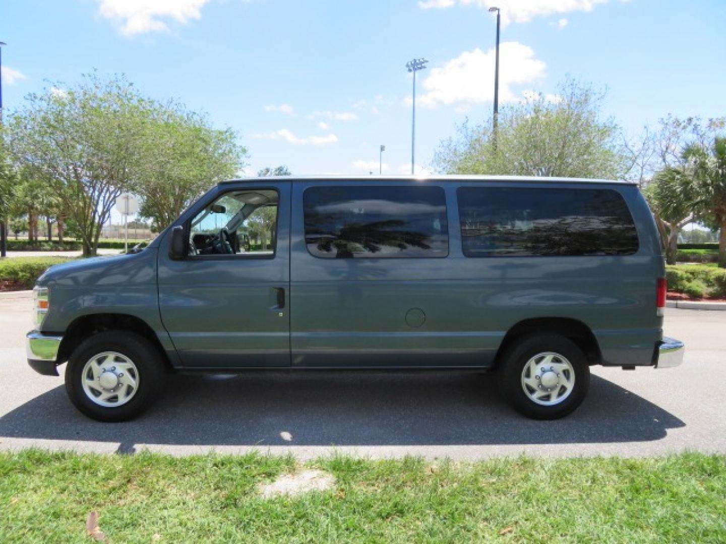 2013 Dark Blue /Gray Ford E-Series Wagon XLT (1FMNE1BW4DD) with an 4.6L V8 engine, Automatic transmission, located at 4301 Oak Circle #19, Boca Raton, FL, 33431, (954) 561-2499, 26.388861, -80.084038 - You are looking at a Gorgeous 2013 Ford E150 XLT Handicap Wheelchair Conversion Van with 22K Original Miles, Tie Down System, Power Electric VMI Side Entry Wheelchair Lift, Back Up Camera, Factory Navigation and Much Much More. This van is Awesome. This is a Nice Rust Free Van with a Clean Carfax, C - Photo#12